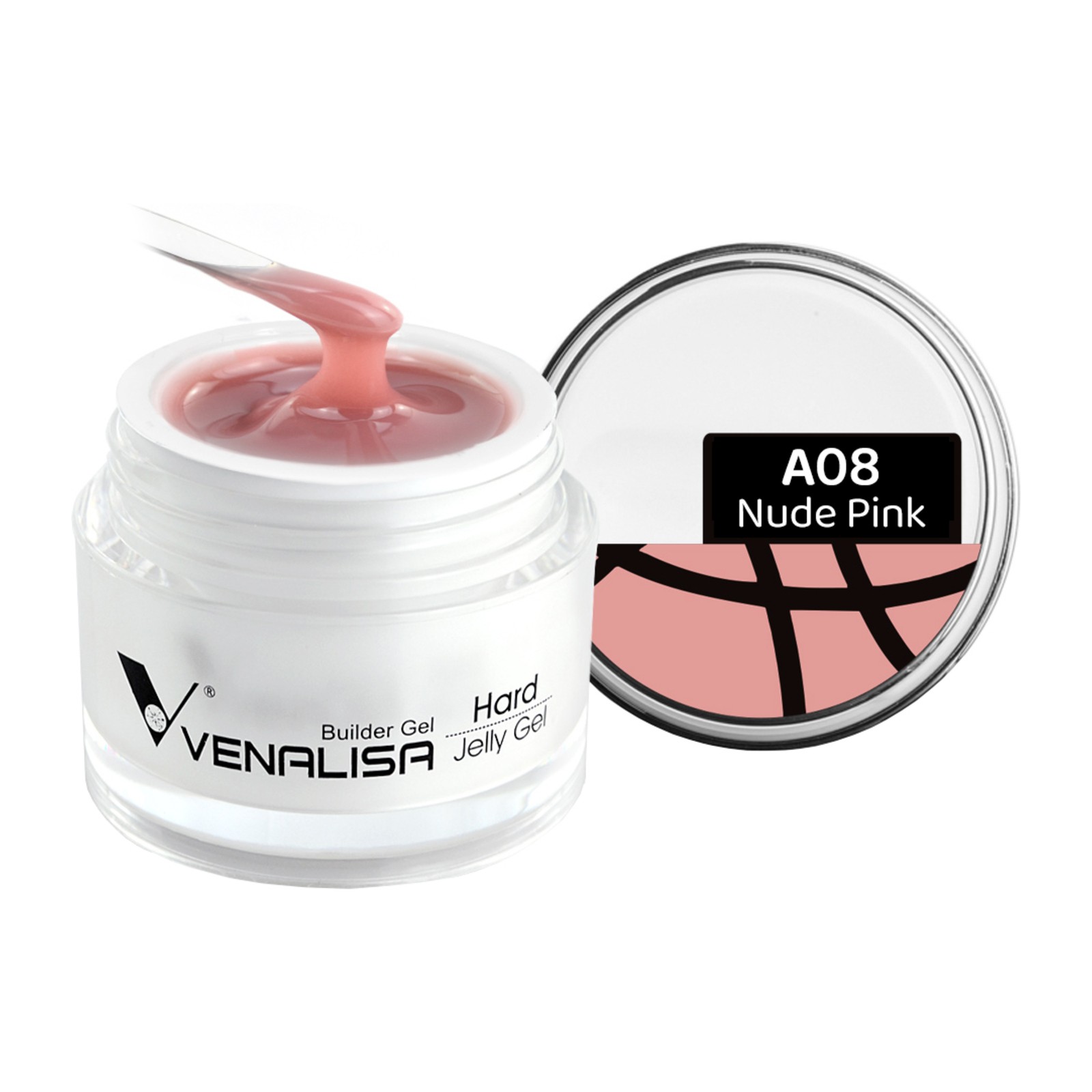 Venalisa -  A08 Nude Różowy -  15ml