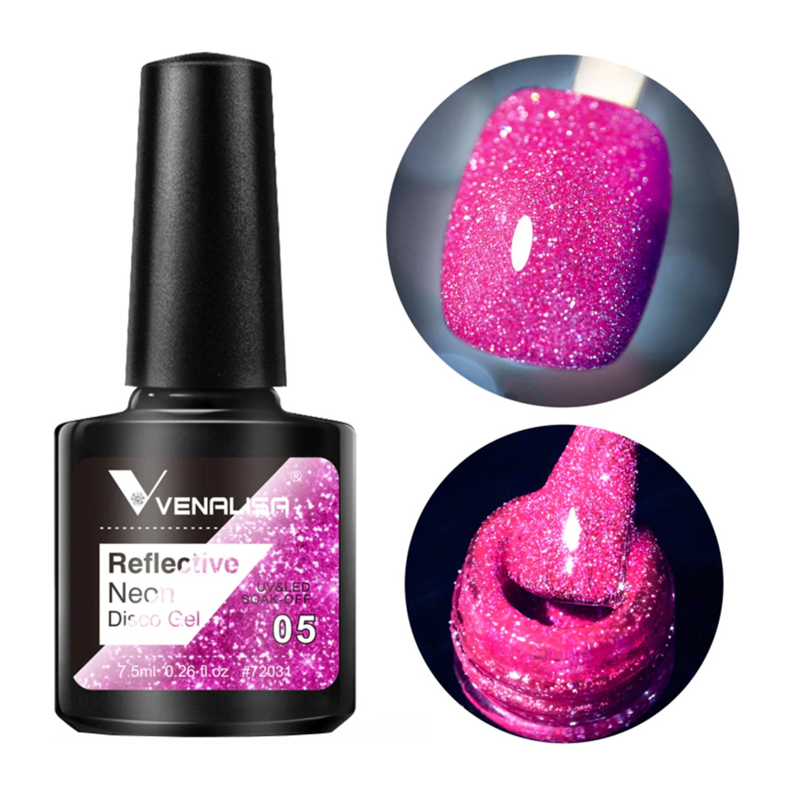 Venalisa -  Odblaskowy Neon Disco Gel -  BD05